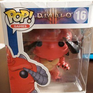 Funko POP Games Diablo Vinyl Figure, RARE/VAULTED